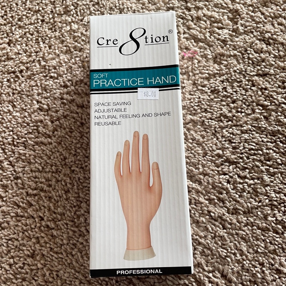 Soft practice hand